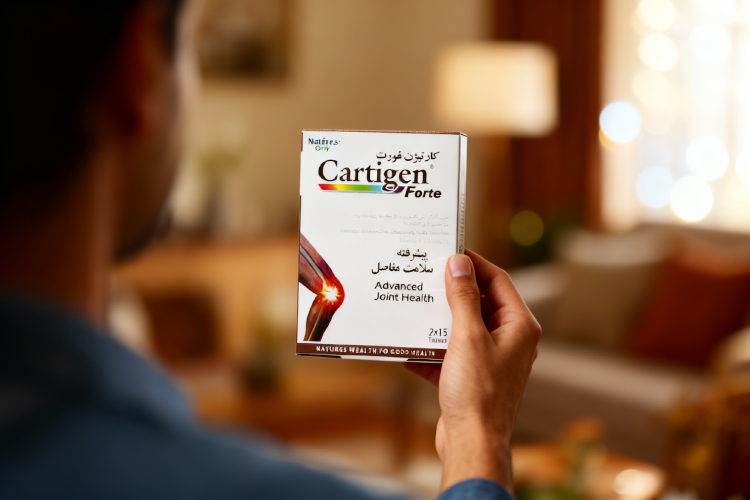 قرص کارتیژن فورت برای دیسک کمر در دست فرد